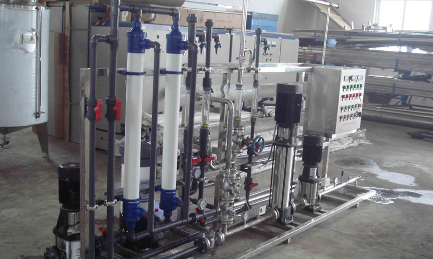 Ultrafiltration for the separation of suspended solids, colloids, bacteria and virus